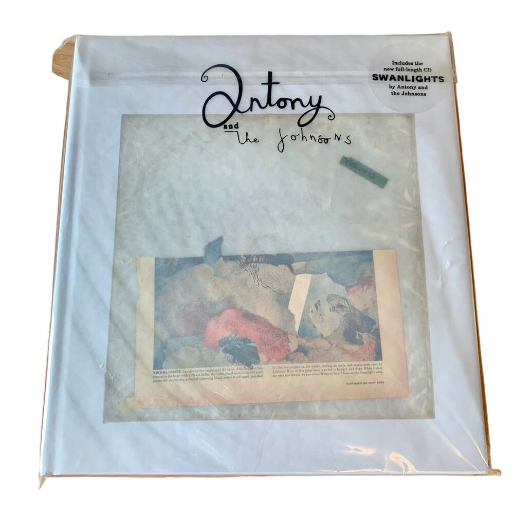 ANTONY AND THE JOHNSONS Antony and the Johnsons: Swanlights 2010 HC Book